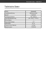 Preview for 25 page of Hanseatic CM2065S User Manual