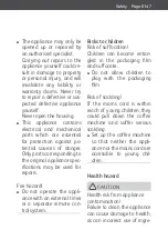 Preview for 31 page of Hanseatic CM2083ST User Manual