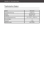 Предварительный просмотр 22 страницы Hanseatic HB6055K-GS Manual