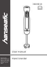 Предварительный просмотр 23 страницы Hanseatic HB6055K-GS Manual