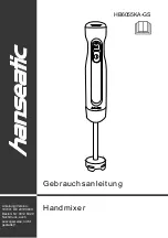 Hanseatic HB6055KA-GS User Manual preview