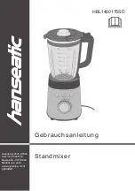 Preview for 1 page of Hanseatic HBL1400175SD User Manual