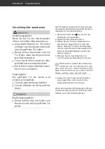 Preview for 26 page of Hanseatic HG4585D107610HW User Manual