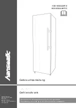 Preview for 1 page of Hanseatic HGS18560A2NFSS User Manual