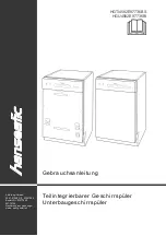 Preview for 1 page of Hanseatic HGTI4582E97736BS User Manual