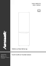 Hanseatic HKGK 18860A2W User Manual preview