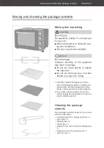 Предварительный просмотр 43 страницы Hanseatic HMO366BKB User Manual