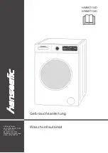 Hanseatic HWM5T110D User Manual preview