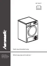 Hanseatic HWT8A3GT User Manual preview