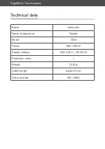 Предварительный просмотр 48 страницы Hanseatic T386 User Manual