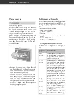 Preview for 22 page of Hanseatic TG925HS6 User Manual