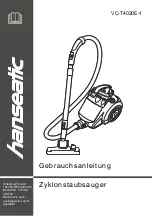 Hanseatic VC-T4020E-1 User Manual preview