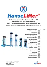 HanseLifter SDJ Series Operating	 Instruction preview