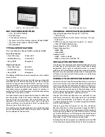 Предварительный просмотр 12 страницы Hansen Technologies HEC4-N1K Specifications, Applications, Service Instructions & Parts