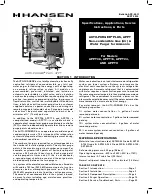 Preview for 1 page of Hansen APPT08 Specifications, Applications, Service Instructions & Parts