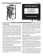 Hansen AUTO-PURGER M Service Instructions Manual preview