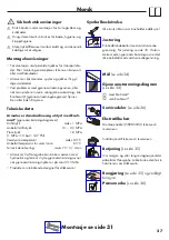 Предварительный просмотр 27 страницы Hansgrohe Axor Bouroullec 19010000 Instructions For Use/Assembly Instructions