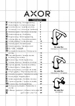 Hansgrohe Axor Bouroullec
19210000 Instructions For Use/Assembly Instructions предпросмотр