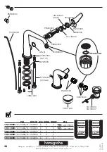 Предварительный просмотр 36 страницы Hansgrohe Axor Bouroullec
19210000 Instructions For Use/Assembly Instructions