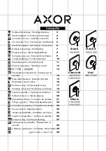 Hansgrohe Axor Citterio 39655000 Instructions For Use/Assembly Instructions предпросмотр