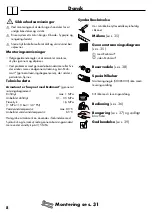 Preview for 8 page of Hansgrohe Axor Citterio M 34133000 Instructions For Use/Assembly Instructions