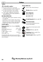 Preview for 20 page of Hansgrohe Axor Citterio M 34133000 Instructions For Use/Assembly Instructions