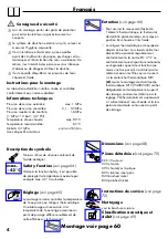 Preview for 4 page of Hansgrohe Axor Montreux 16820 Series Instructions For Use/Assembly Instructions