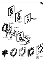 Preview for 71 page of Hansgrohe Axor Montreux 16820 Series Instructions For Use/Assembly Instructions