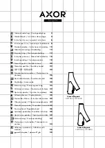 Hansgrohe Axor Starck Organic Series Instructions For Use/Assembly Instructions preview