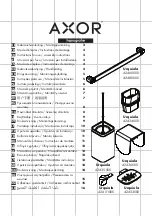 Hansgrohe Axor Urquiola 42460 Series Instructions For Use/Assembly Instructions preview