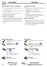 Preview for 10 page of Hansgrohe Axor Urquiola 42460 Series Instructions For Use/Assembly Instructions