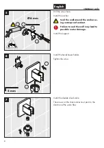 Предварительный просмотр 8 страницы Hansgrohe Axor Urquiola Installation/User Instructions/Warranty