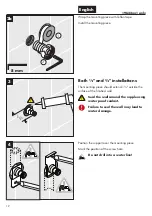 Preview for 12 page of Hansgrohe Axor Urquiola Installation/User Instructions/Warranty