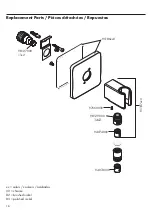 Предварительный просмотр 16 страницы Hansgrohe Axor Urquiola Installation/User Instructions/Warranty