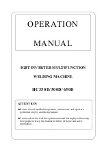 Preview for 1 page of Hanshen HC350D Manual