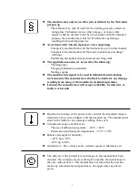 Предварительный просмотр 7 страницы Hanshen MP350 Series Operation Manual