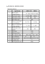 Preview for 9 page of Hanshen MP350 Series Operation Manual