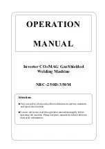 Hanshen NBC-250D Operation Manual preview