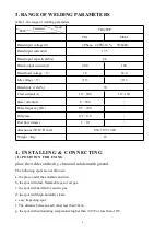 Preview for 5 page of Hanshen TIG200P Operation Manual