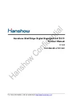 Предварительный просмотр 1 страницы hanshow HS-AT3511 Product Manual