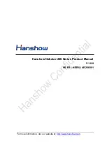 Предварительный просмотр 1 страницы hanshow Nebular-266 Series Product Manual