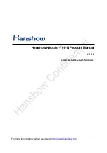 hanshow Nebular-T01-N Product Manual предпросмотр