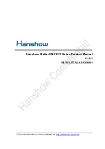 hanshow Stellar-XMF E31 Series Product Manual preview