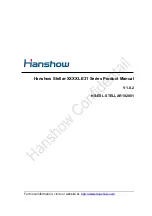 Предварительный просмотр 1 страницы hanshow Stellar-XXXXL E31 Series Product Manual