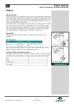 Предварительный просмотр 2 страницы Hanskamp Black V anti-spill Installation And Operating Instructions Manual