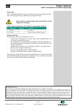 Предварительный просмотр 10 страницы Hanskamp Black V anti-spill Installation And Operating Instructions Manual