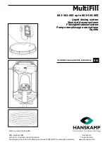 Предварительный просмотр 1 страницы Hanskamp MultiFill 003-561-005 Assembly, Installation And Operation Instructions