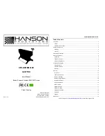 Hanson HPS-BPWDMXLED QUATTRO User Manual preview