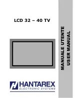 Preview for 1 page of Hantarex LCD 32 TV User Manual