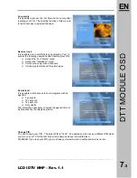 Preview for 73 page of Hantarex LCD IDTV MHP User Manual